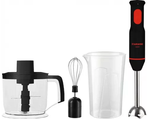 Блендер StarWind SBP2300B красный/черный