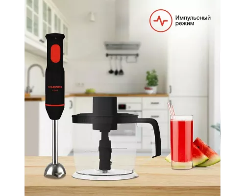 Блендер StarWind SBP2300B красный/черный