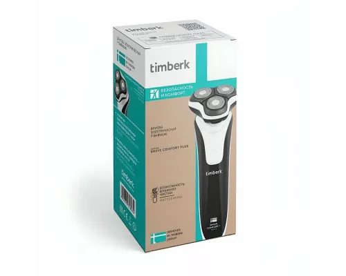 Бритва Timberk T-SHR41LW, Черный с белым