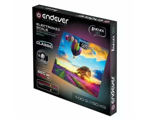 Весы напольные Endever Aurora-551 Воздушный