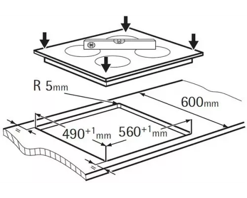 Варочная поверхность AEG HK654070FB