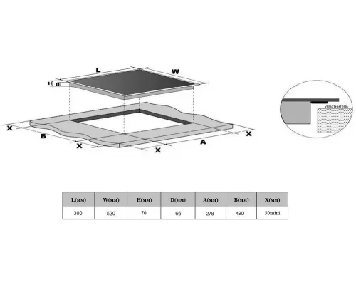 Варочная поверхность Weissgauff HI 32