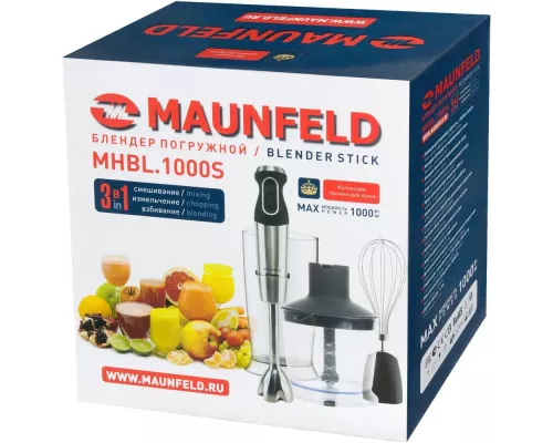 Блендер MAUNFELD MHBL.1000S черный