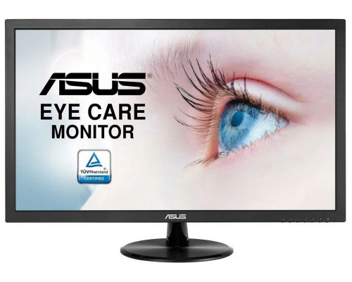 Монитор 21.5'' ASUS VP228DE (черный, LED, Wide, 1920x1080, 5ms, 90°/65°, 200 cd/m, 100,000,000:1)