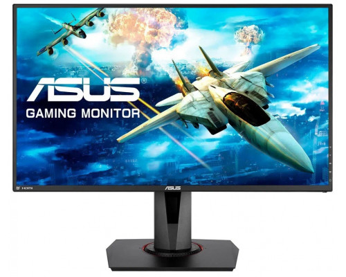 Монитор 27" ASUS VG278QR Black (LED, Wide, 1920x1080, 1ms, 170°/160°, 400 cd/m, 100,000,000:1, +DVI, +DP, +HDMI, +2xMM,