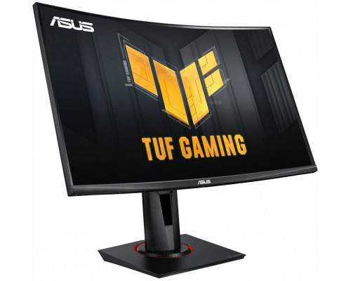 Монитор ASUS 27" VG27VQM VA LED изогнутый, 1920x1080, ProGaming, 1ms, 350cd/m2, 178°/178°, 100Mln:1, 240Hz, Freesync, DVI, HDMI*2, DP, USB-hub, MM, HAS, Swivel, Tilt, VESA, Black, 90LM0510-B03E70 3 years