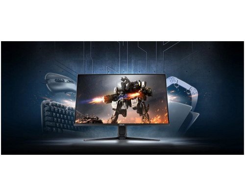 Монитор ASUS 28" VG28UQL1A IPS LED 4K, TUF Gaming, 3840x2160, 1ms, 450cd/m2, 178°/178°, 100Mln:1, HDMI*2, DP, USB-Hub, HDR, 144Hz, AMD FreeSync, MM, Tilt, Swivel, Pivot, HAS, VESA, Black, 90LM0780-B01170 3 ye