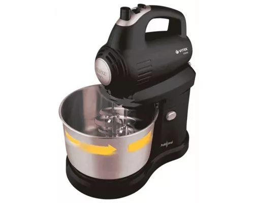 Миксер VITEK VT-1415 (BK) черный планетарный