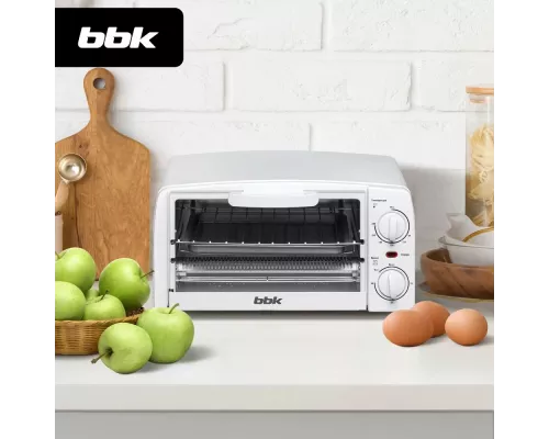 Мини-печь BBK OE0912M белый