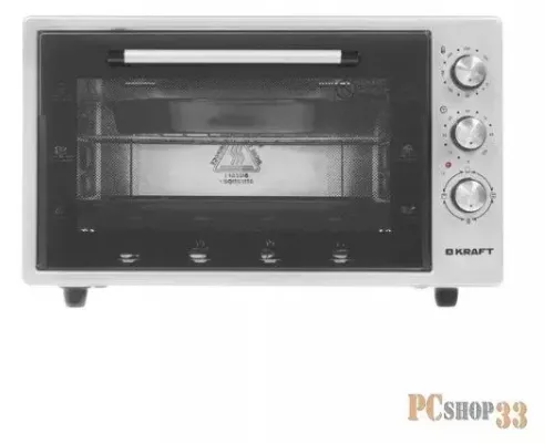 Мини-печь KRAFT KF-MO 4500 GR серый