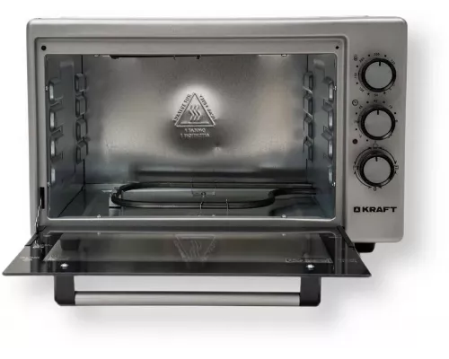 Мини-печь KRAFT KF-MO 4500 GR серый