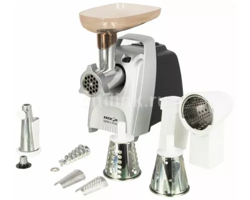 Мясорубка Аксион М 61.02 Черно-серебристый