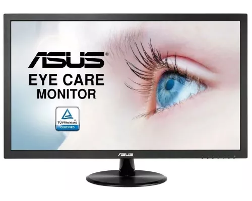 Монитор 21.5'' Asus VP228DE (черный, LED, Wide, 1920x1080, 5ms, 90°/65°, 200 cd/m, 100,000,000:1)