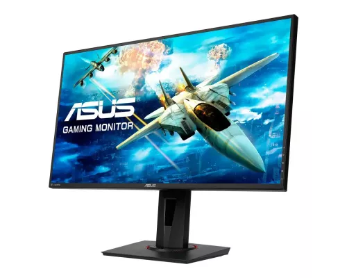 Монитор 27" Asus VG278QR Black (LED, Wide, 1920x1080, 1ms, 170°/160°, 400 cd/m, 100,000,000:1, +DVI, +DP, +HDMI, +2xMM,