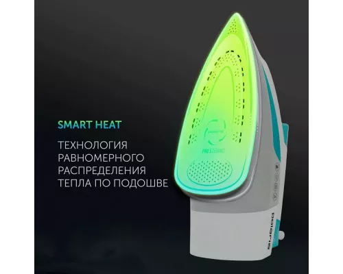 Утюг Polaris PIR2695AK Белый/Бирюзовый