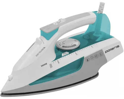 Утюг Polaris PIR2695AK Белый/Бирюзовый