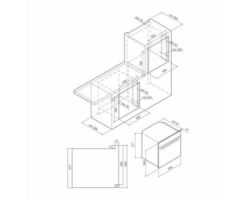 Духовой шкаф GRAUDE BMP 60.3 SE