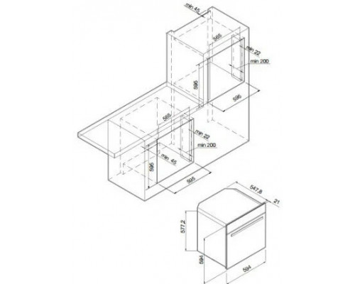 Духовой шкаф GRAUDE BK 60.3 S 