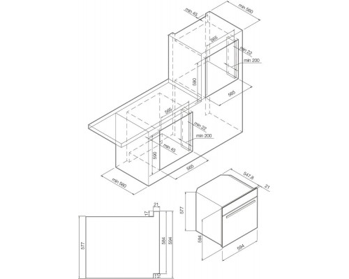 Духовой шкаф GRAUDE BK 60.3 S