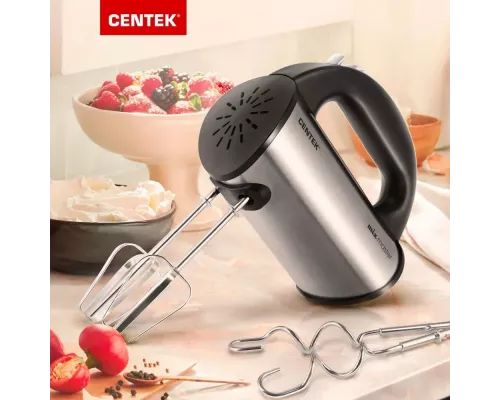 Миксер Centek CT-1108 (черн/сталь)