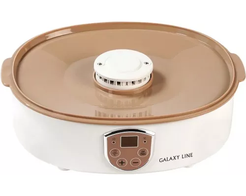 Сушилка для овощей и фруктов GALAXY GL 2637 белый/коричневый