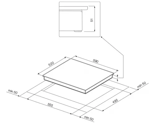 Варочная поверхность Graude EK 60.0 W