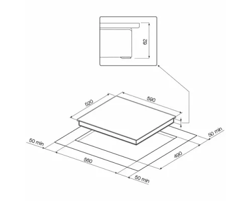 Варочная поверхность Graude IK 60.0 KEL