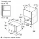 Встраиваемая микроволновая печь Bosch BFL523MB3