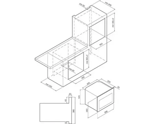 Встраиваемая микроволновая печь Graude MWGK 38.1 EL