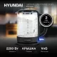 Чайник Hyundai HYK-G3402 серый/серебристый