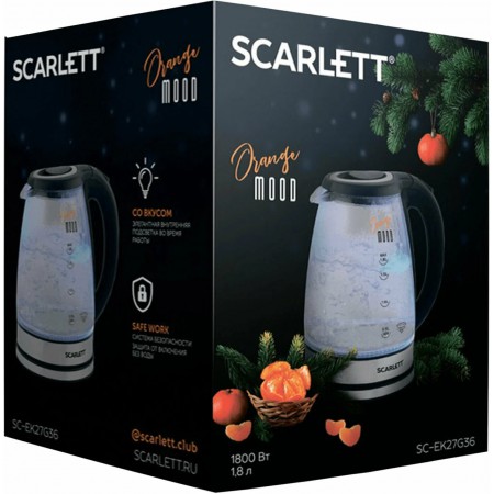 Чайник Scarlett SC-EK27G36 черный 