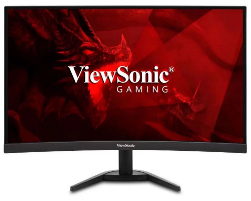 МОНИТОР 23.6" Viewsonic Gaming VX2468-PC-MHD Black (VA, изогнутый, 1920x1080, 165Hz, 1ms, 178°/178°, 250 cd/m, 80M:1)