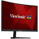 МОНИТОР 23.6" Viewsonic Gaming VX2468-PC-MHD Black (VA, изогнутый, 1920x1080, 165Hz, 1ms, 178°/178°, 250 cd/m, 80M:1)