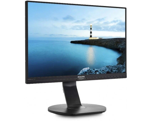 МОНИТОР 23.8" PHILIPS 241B8QJEB/00 Black с поворотом экрана (IPS, 1920x1080, 5 ms, 178°/178°, 250 cd/m, 50M:1, +DVI)