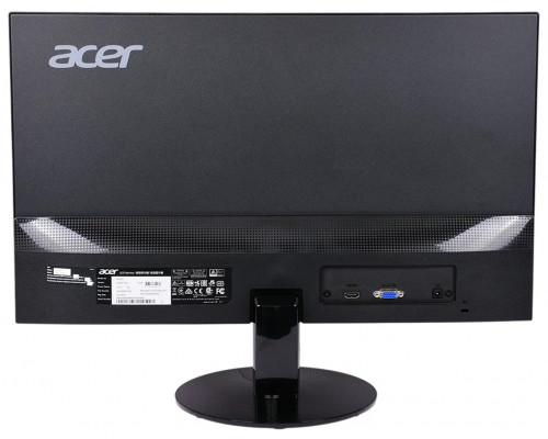 Монитор 23.8" ACER SA240YAbi (16:9)/IPS(LED)/ZF/1920x1080/4ms/250nits, 178°/178°, 1000:1/VGA + HDMI/HDMI FreeSync/Black Matt with glossy foot stand