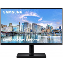 Монитор 23.8" Samsung  F24T450FQI черный PLS LED 16:9 HDMI матовая 250cd 178гр/178гр 1920x1080 D-Sub FHD 3.3кг