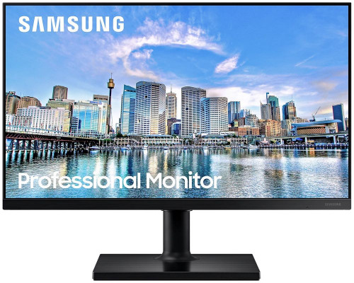 Монитор 23.8" Samsung  F24T450FQI черный PLS LED 16:9 HDMI матовая 250cd 178гр/178гр 1920x1080 D-Sub FHD 3.3кг