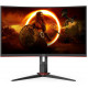 Монитор 27" AOC C27G2ZU Black-Red (VA, изогнутый, 1920x1080, 240Hz, 0.5 ms, 178°/178°, 300 cd/m, 80M:1, +2xHDMI 2.0, +Di