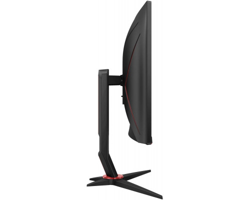 Монитор 27" AOC C27G2ZU Black-Red (VA, изогнутый, 1920x1080, 240Hz, 0.5 ms, 178°/178°, 300 cd/m, 80M:1, +2xHDMI 2.0, +Di