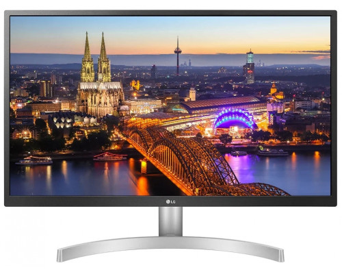 Монитор 27" LG 27UL500-W White IPS, 3840x2160, 5ms, 300 cd/m2, 1000:1 (Mega DCR), DP, HDMI*2, Headph.out, vesa