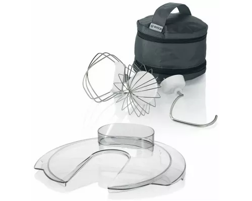 Кухонный комбайн Bosch MUM58720 красный/серебристый