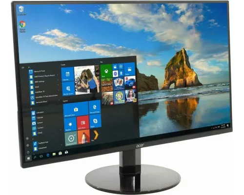 Монитор 23,8" Acer SA241YAbi   VA, 1920x1080, 16:9, 178°/178°, 75Hz, 1ms, 250cd, 1xVGA+ 1xHDMI(1.4),  FreeSync, ZeroFrame, UltraThin Black