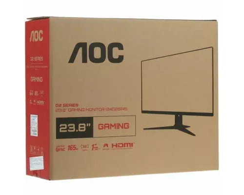 Монитор 23.8" AOC 24G2SAE Black-Red