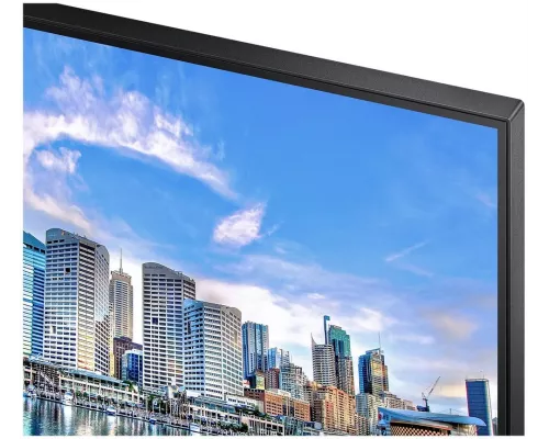 Монитор 23.8" Samsung  F24T450FQI черный PLS LED 16:9 HDMI матовая 250cd 178гр/178гр 1920x1080 D-Sub FHD 3.3кг