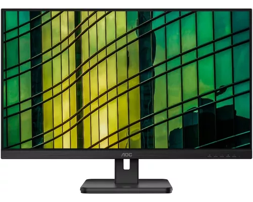 Монитор 27" AOC 27E2QAE Black (IPS, 1920x1080, 75Hz, 4 ms, 178°/178°, 250 cd/m, 20M:1, +HDMI, +DisplayPort 1.2, +MM)