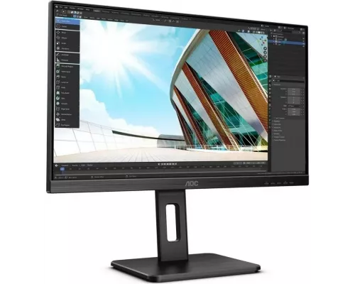 Монитор 27" AOC 27E2QAE Black (IPS, 1920x1080, 75Hz, 4 ms, 178°/178°, 250 cd/m, 20M:1, +HDMI, +DisplayPort 1.2, +MM)
