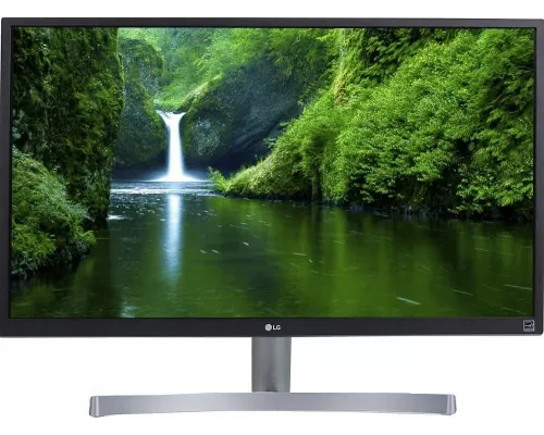 Монитор 27" LG 27UL500-W White IPS, 3840x2160, 5ms, 300 cd/m2, 1000:1 (Mega DCR), DP, HDMI*2, Headph.out, vesa