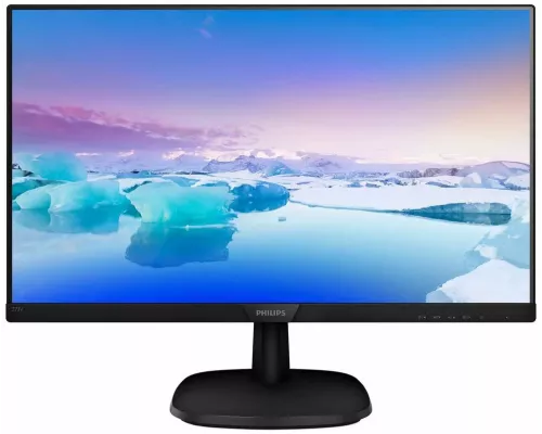 Монитор 27" Philips 273V7QJAB/00 Black (IPS, LED, 1920x1080, 5 ms, 178°/178°, 250 cd/m, 10M:1, +HDMI, +DisplayPort, +MM)