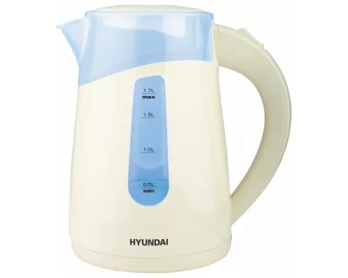 Чайник Hyundai HYK-P2030 белый/синий