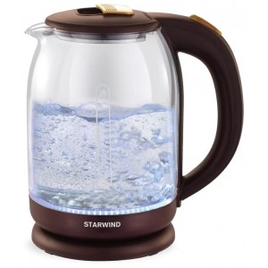 Чайник STARWIND SKG1052  коричневый/бронзовый стекло